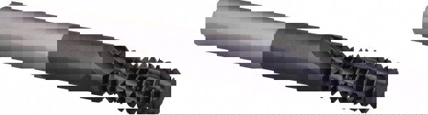 Helical Flute Thread Mill: 1/2-13, Internal, 4 Flute, 3/8